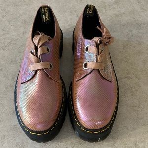 Dr. Martens Holly Iridescent Platform RARE